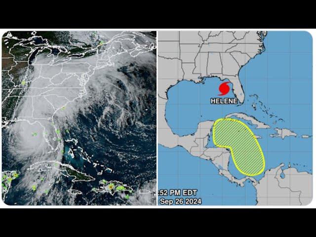 Hurricane Helene is now Category 4 & the NEXT landfalling USA Hurricane is probably 10 days away.