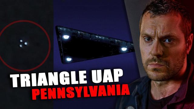 TRIANGLE UFO SIGHTING IN PENNSYLVANIA ! LEGIT CATCH ! ????