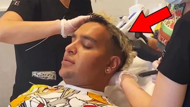 Man’s Routine Haircut Leads to Bizarre Discovery!