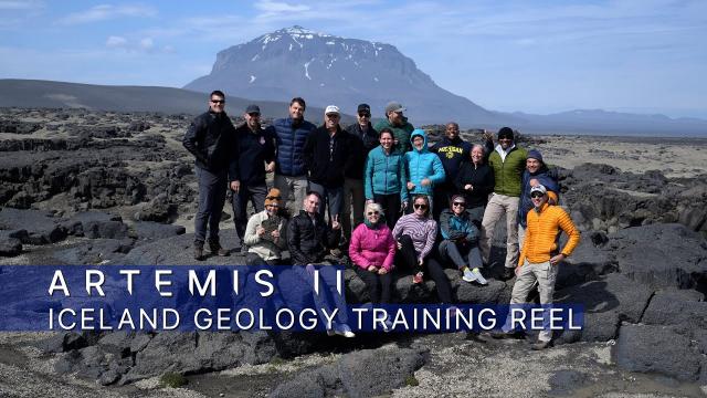 Artemis II Iceland Geology Training Reel