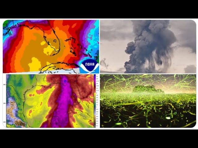 RED ALERT! Florida FLOOD & possible Gulf Hurricane*! Strange Big Martian Hole has been Discovered!