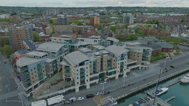 Poole Harbour Drone