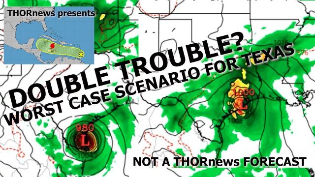 WTF?!* Hurricane Beryl +1 Double Trouble for Texas? Worst. Case. Scenario.