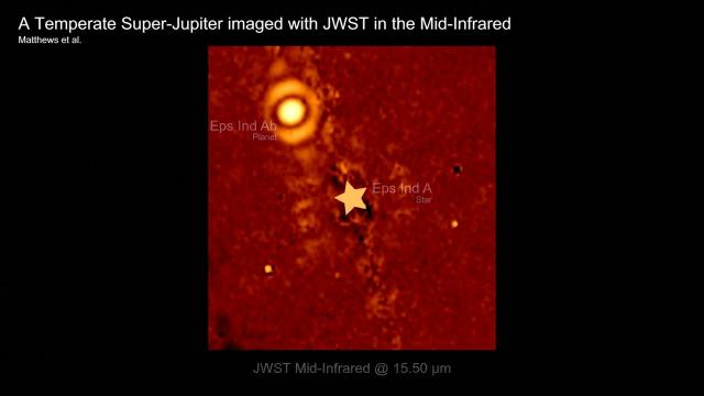 James Webb Space Telescope discovers a cool super-Jupiter exoplanet