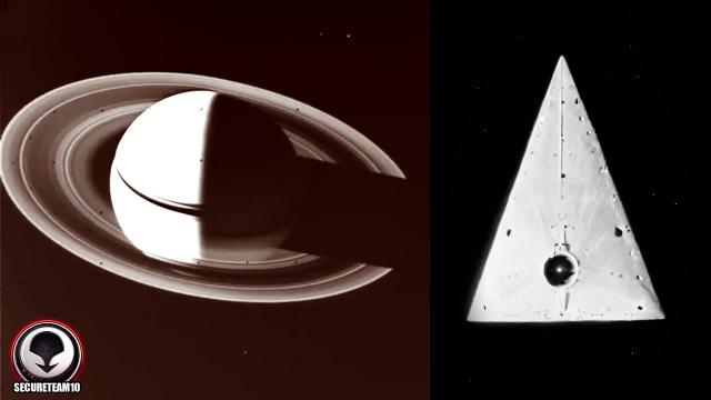 NASA COVERUP!? Deep Space Probe's Terrifying UFO Encounter Near Saturn..