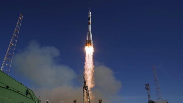 Watch live! Russian Soyuz rocket to launch crew to space station