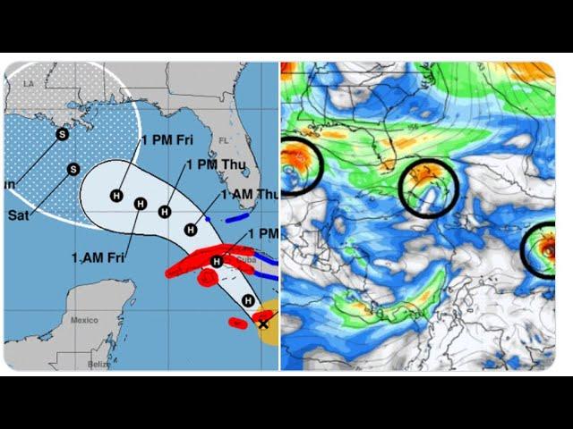 Hurricane Rafael is heading towards the Gulf of Mexico