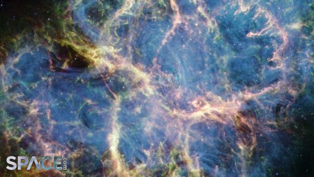 James Webb Space Telescope's stunning view of the Crab Nebula - See in 4K