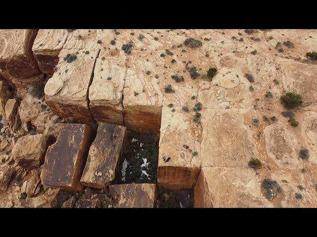 Ancient Quarry? Mysterious Site In The Corner Of Utah