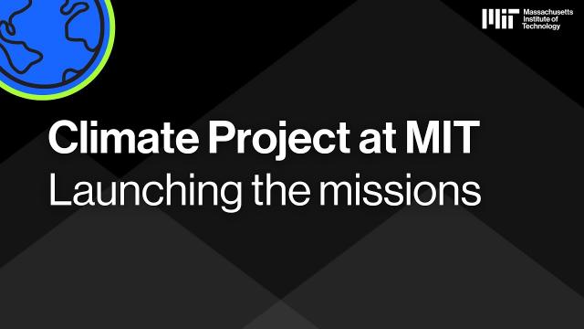 Climate Project at MITLaunching the missions