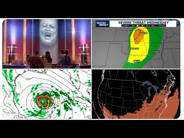 RED ALERT! Catastrophic Spain Floods! USA Hurricane Watch! Wild Weather Wednesday! & HOT Halloween!