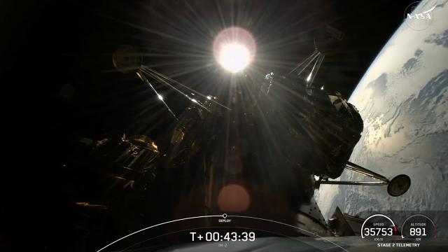 SpaceX deploys IM-2 moon lander, NASA 'trailblazer' in amazing views from space