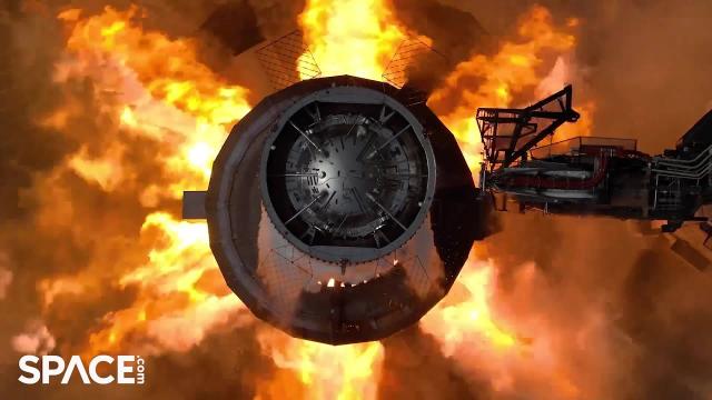 SpaceX fires up Starship Super Heavy booster in preparation for flight 5