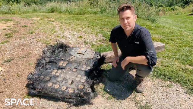 Suspected SpaceX space debris found in North Carolina mountains