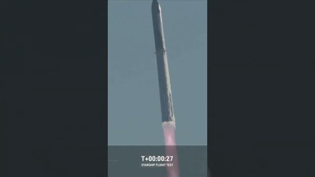 SpaceX Starship launch - Flight 6 time-lapse ???? #space #shorts