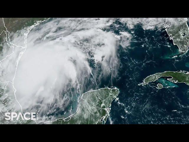 Watch Tropical Storm Francine form over the Gulf of Mexico in time-lapse from space