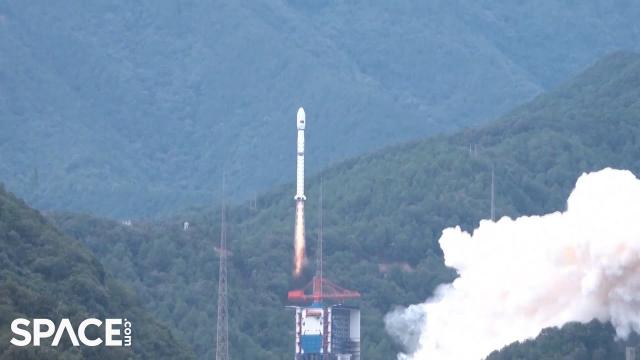 China launches Yaogan-43 satellites atop Long March 4B rocket