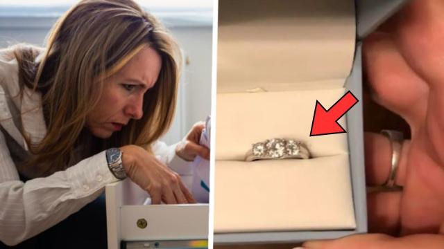 Woman Finds Late Sister's Wedding Ring In Husband's Drawer - She Cries Finding Out Why