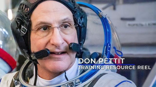 NASA Astronaut Don Pettit Training Resource Reel