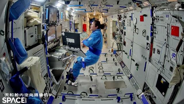 Chinese astronauts conduct spacewalk to 'install debris protection devices' on space station