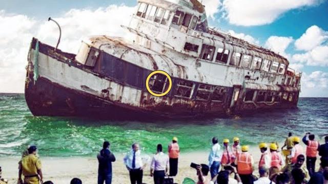 Lost Ship Beaches After 90 Years – Then The Police Take A Look Inside