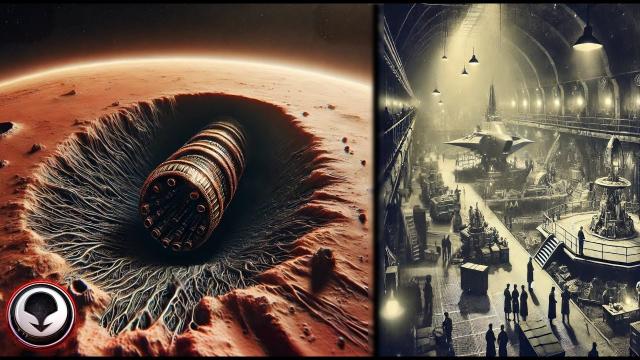 Mystery Object on Mars Linked to Underground Alien Base?