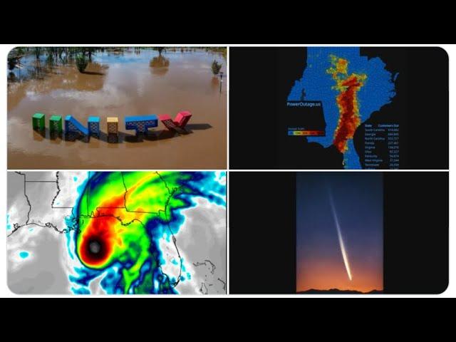 Red Alert! Possible TS or Hurricane to hit USA Oct 6th! Catastrophic Damage in NC! Comet A3 Atlas!