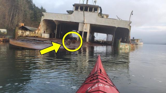 Kayaker Finds Lost Ship From Bermuda Triangle - He Turns Pale By What He Found Inside