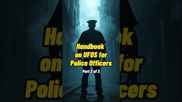 Handbook on UFOs for Police Officers Part 2 #shorts #status ????