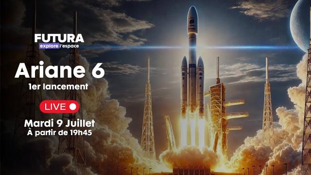 Lancement live Ariane 6 : 1er lancement !