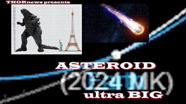 RED ALERT! Medium Godzilla sized Asteroid 2024 MK 2b VISIBLE & pass between Earth & Moon June 29th!