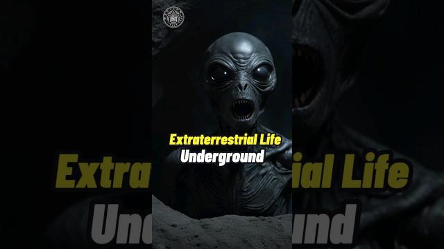 Extraterrestrial Life Underground Revealed ! #shorts #alien ????