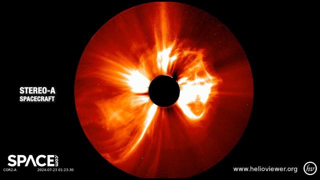X14 flare detected on far side of Sun! Spacecrafts see massive CME