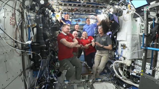 NASA's Suni Williams hands over command of ISS to Russian crewmate in ceremony