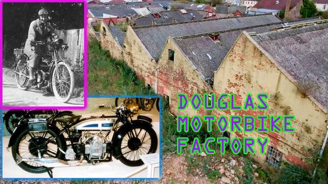 Ruins of DOUGLAS MOTORBIKES factory Bristol