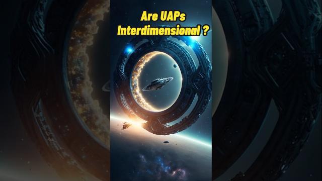 Are UAPs Interdimensional Beings? #shorts #status