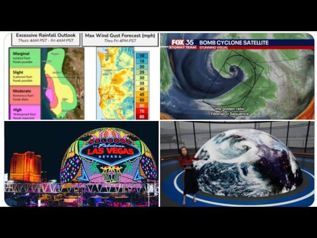 PINK ALERT! Bombogenesis Storm bringing BIG Flood to N. California! also, Nuclear Doctrine changes.