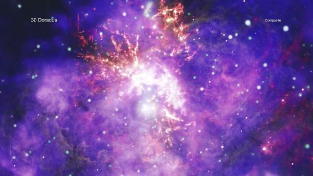 See a 'cosmic bouquet' from the Chandra X-Ray Telescope for Valentine's Day