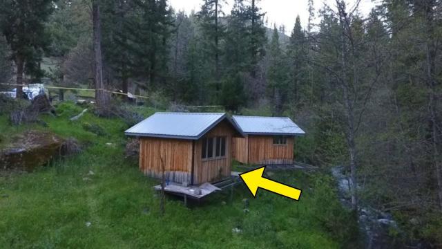 Dad And Daughter Check Into Cabin, Caretaker Takes One Look At Her And Calls 911