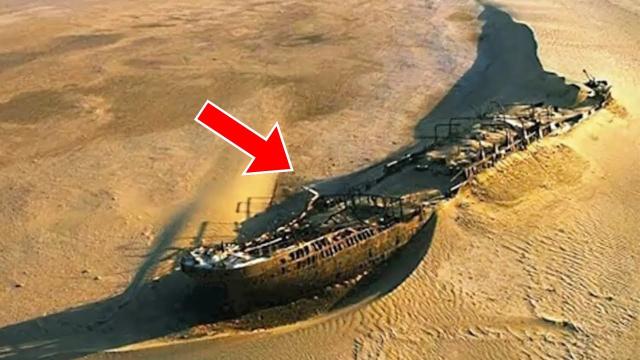 Scientists Find Shipwreck In Desert, Then They Find Out How It Got There