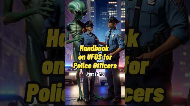 Handbook on UFOs for Police Officers Part 1 #shorts #status ????