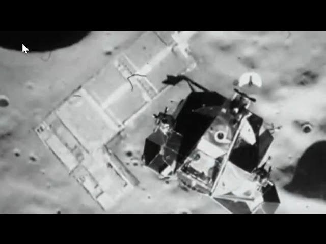 A NEVER-BEFORE-SEEN footage, shows Buildings on the Moon