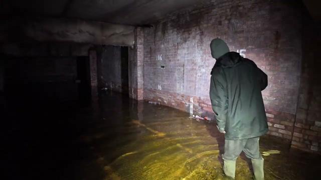 Leicester Flooded Carpark