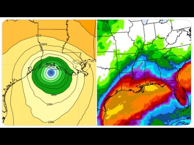 RED ALERT! Hurricane* to HIT Texas or Louisiana next Wednesday or Thursday!