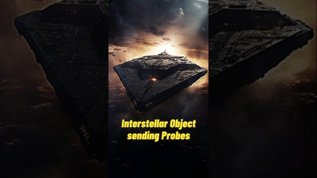 An interstellar object sending multiple probes to Earth #shorts #status