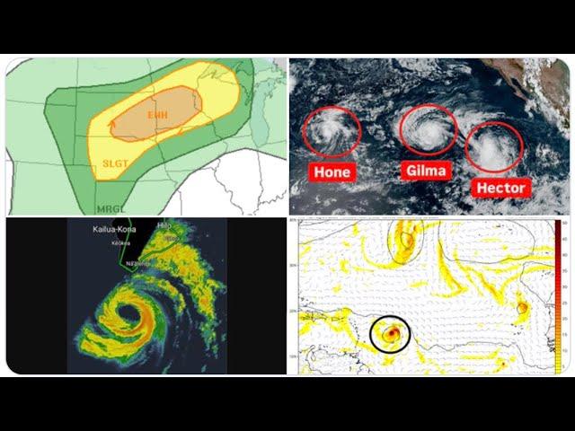 RED ALERT! Wild Backwards storm to hit North Central USA! Daytime Fireball! Hurricane Watch!