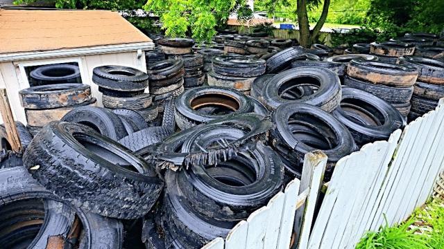 Neighbours Laughed When He Filled His Yard With Tires. Two Years Later, They Beg Him For A Job