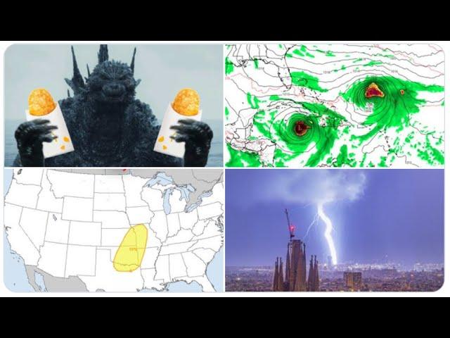 Red Alert. Hurricane Watch. Severe Weather Watch. Near Earth Asteroid Watch. & Sun diving Comet!