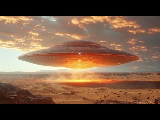 Driver films UFO landing in Mexico