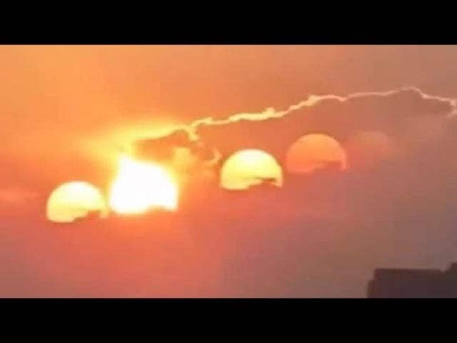 Seven suns filmed in China, plus some interesting sightings